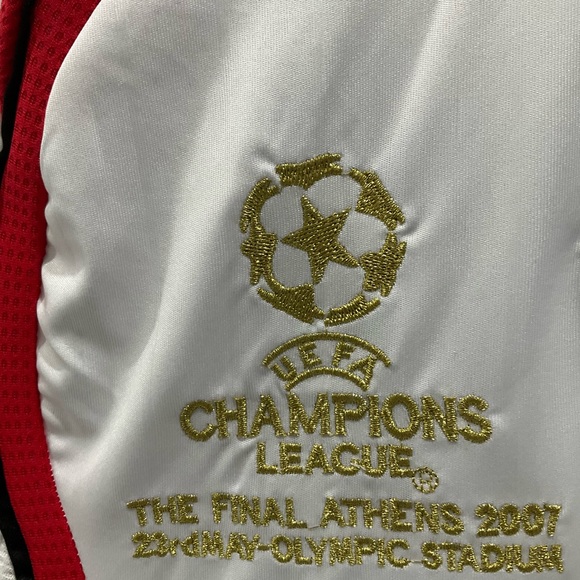AC MILAN MENS KAKA’ UCL JERSEY 2007 - Picture 3 of 6